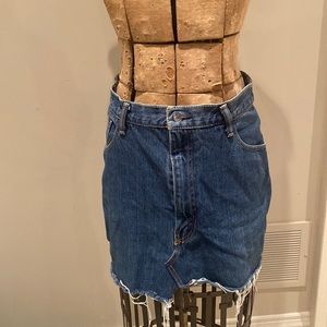 Levi’s jean skirt